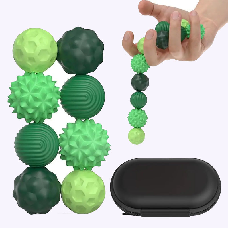 Siliconen sensorische magnetische bal