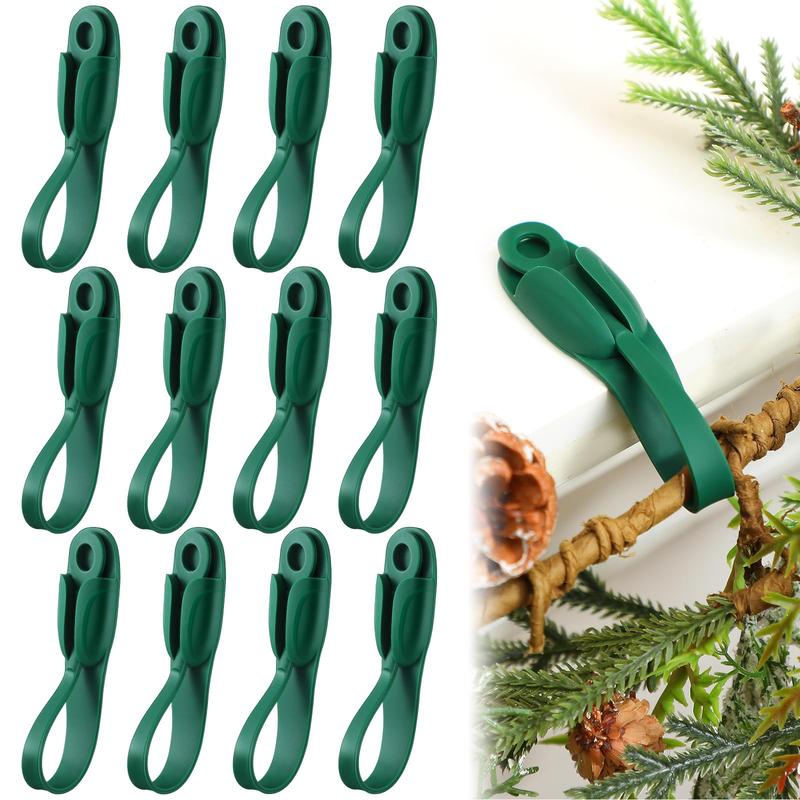 12 stuks kerst siliconen slingerhangerhaken
