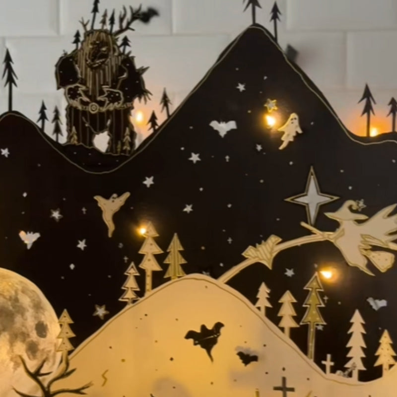 🏚️ Halloween Magische Spookhuisverlichting | Verlicht je griezelige nacht 🎃👻