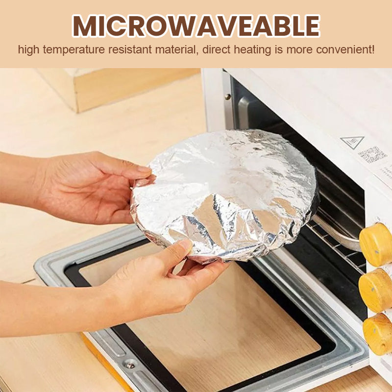 Wegwerp aluminiumfolie isolatiehoes