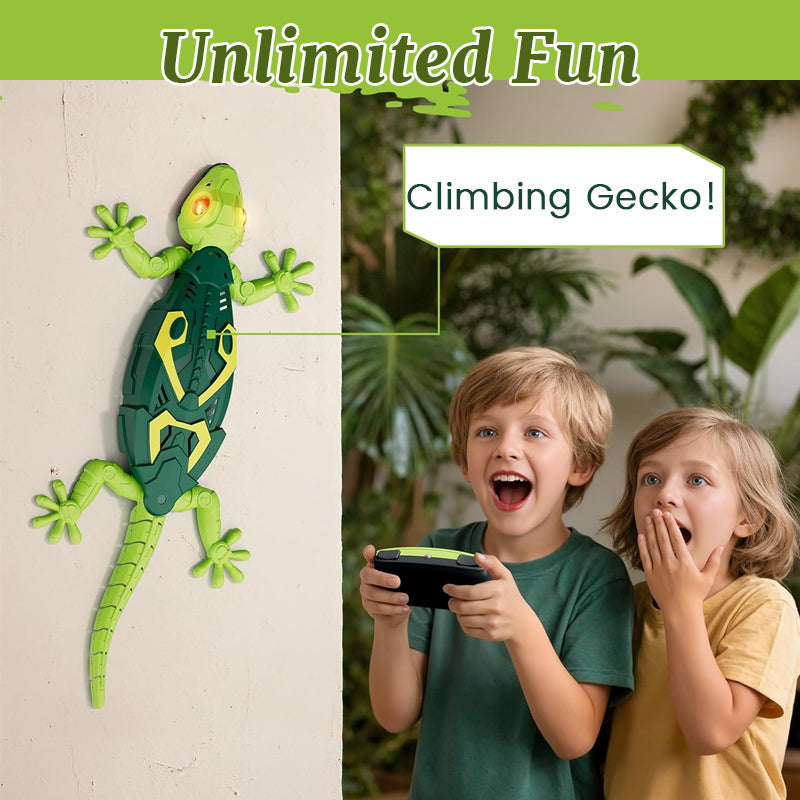 Infrarood klimgekko RC-speelgoed met verlichting 🦎✨