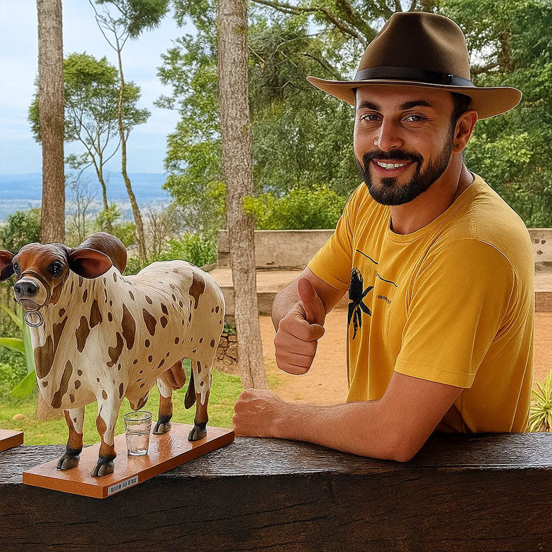 🐂🥃Nelore bull liquor dispensers