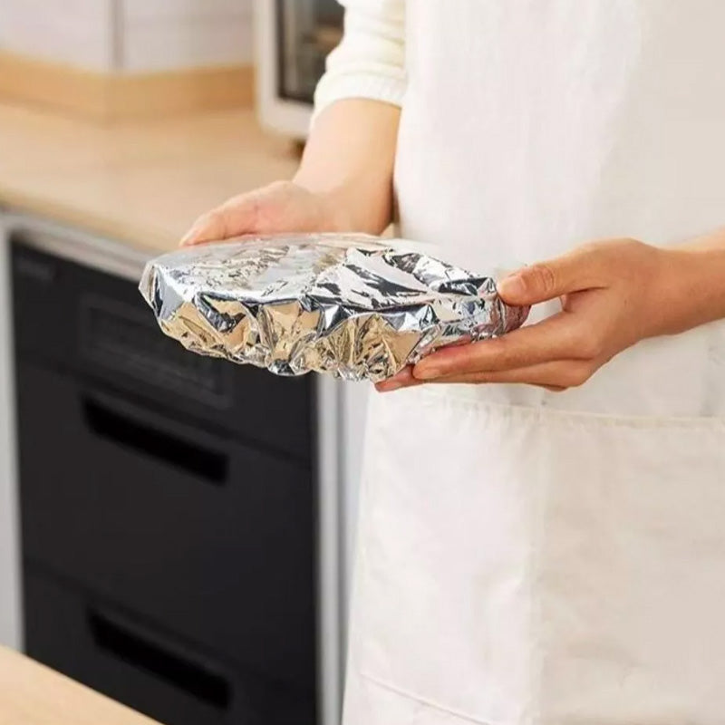 Wegwerp aluminiumfolie isolatiehoes
