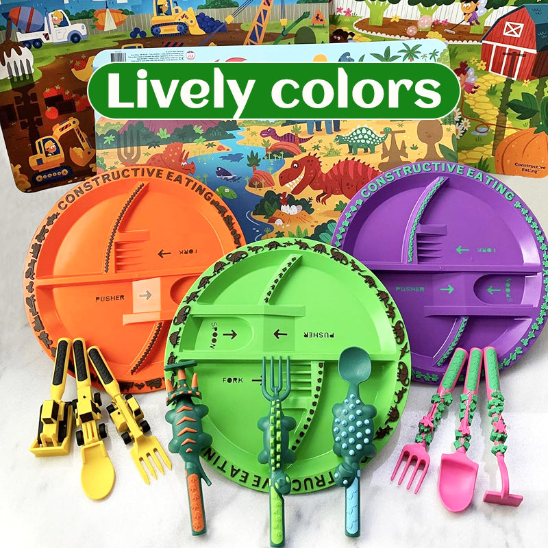 Graafmachine vork en lepel leuk servies