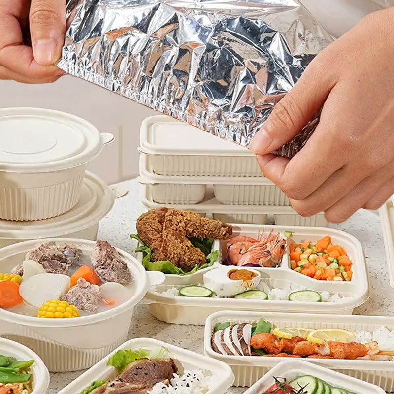 Wegwerp aluminiumfolie isolatiehoes