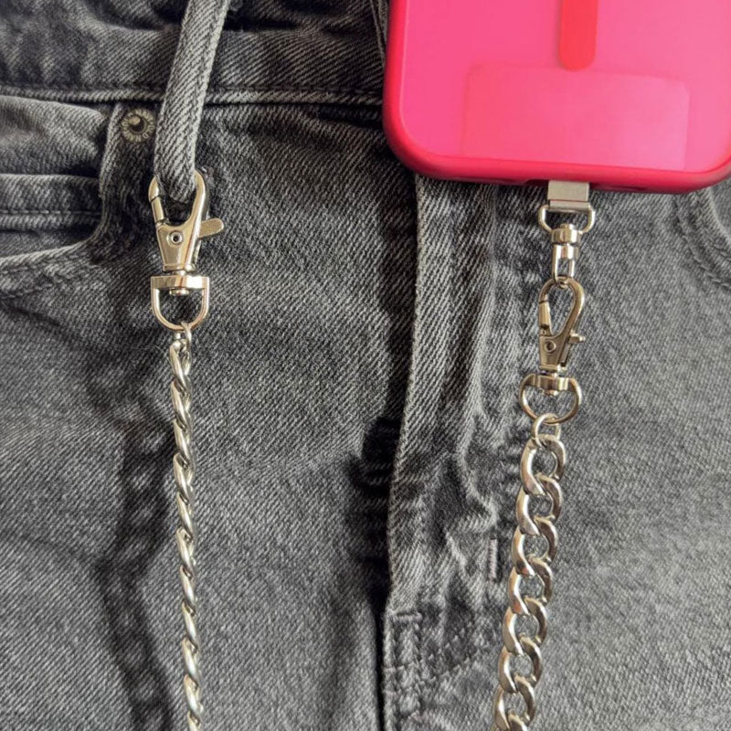 📱✨ SecureStyle clip-on telefoonketting