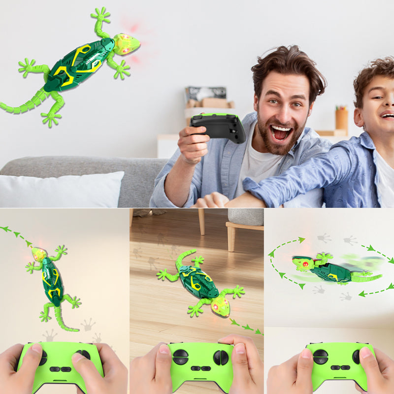 Infrarood klimgekko RC-speelgoed met verlichting 🦎✨