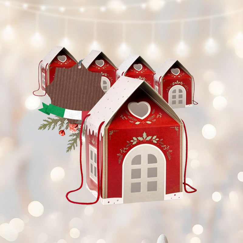 Kerst Wonderland Cottage Cadeauverpakking