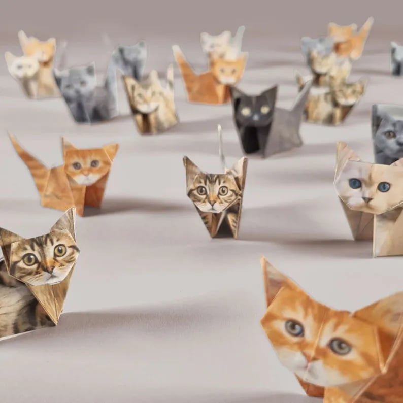 DIY Papieren Katten