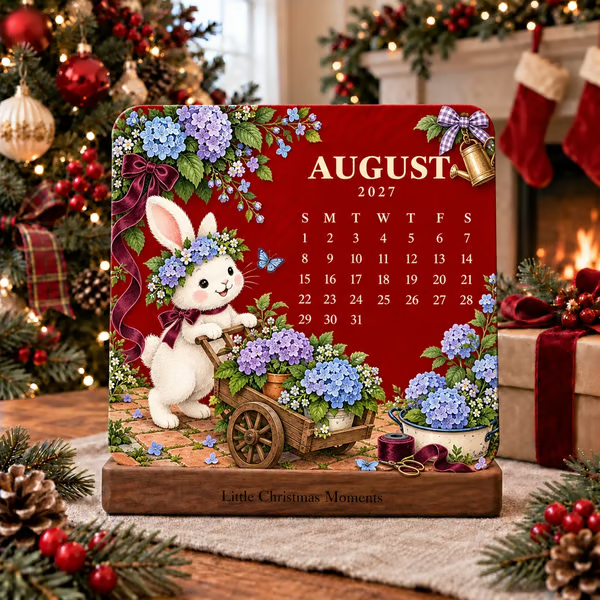 🎄🌱 Kersteditie (limited edition) – Milieuvriendelijke, plantbare "Timeless" zaadkalender 2027 🌸🌿