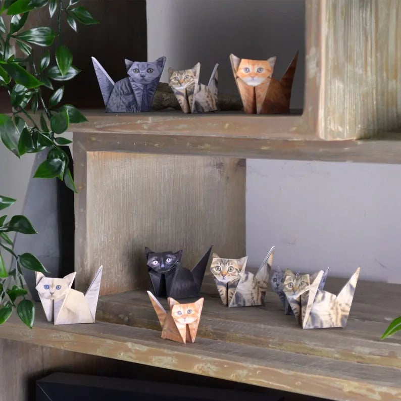 DIY Papieren Katten