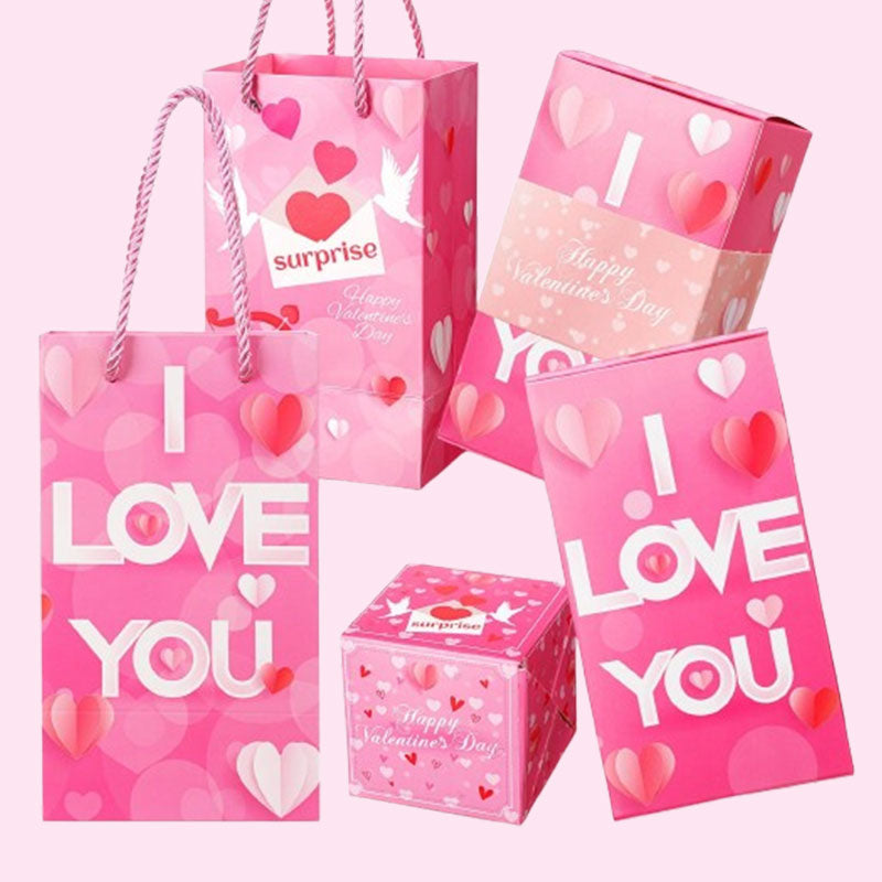 💖 Valentijnsverrassing pop-up cadeaubox
