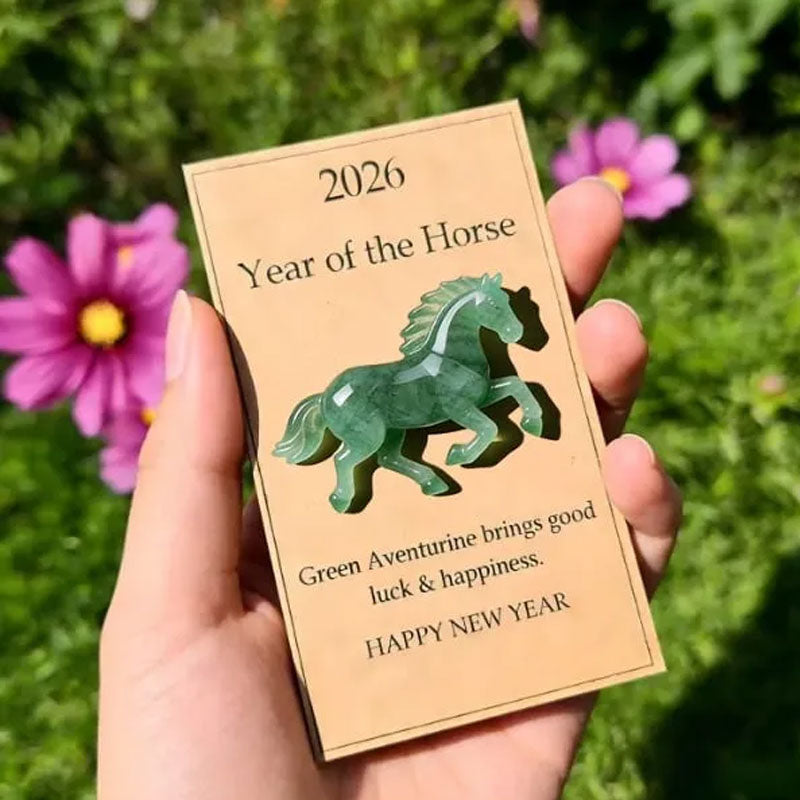 🐎 Kristallen zegenkaart voor het Jaar van het Paard 2026