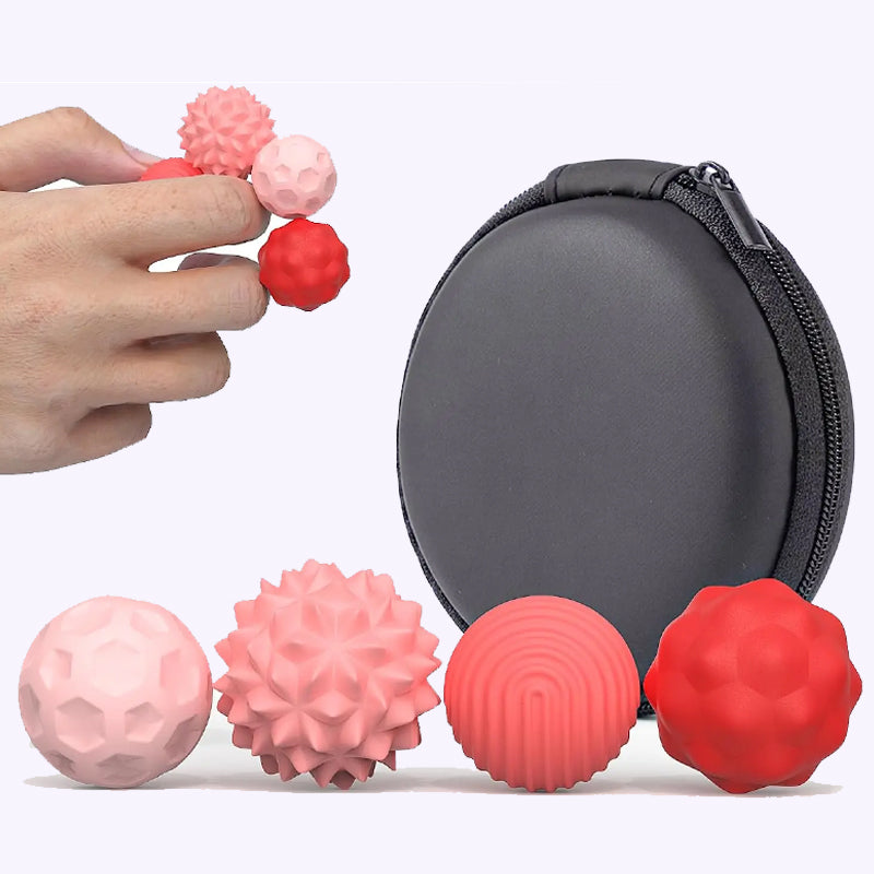 Siliconen sensorische magnetische bal