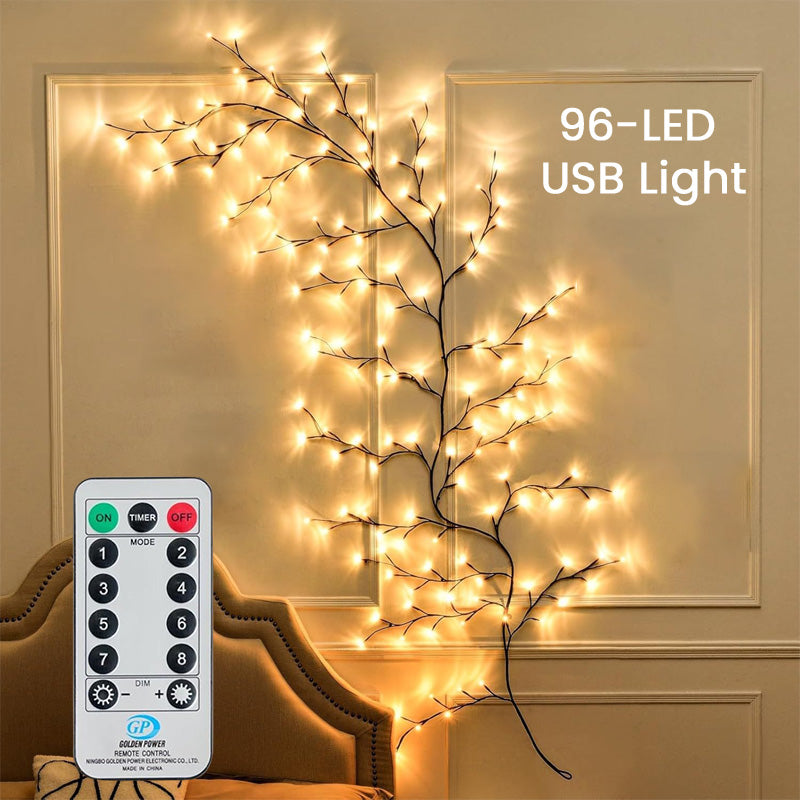 Warmwitte LED-taklamp, decoratieve nachtlamp