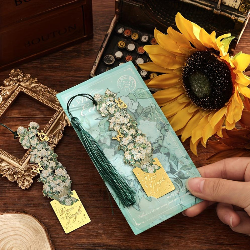 🎨 Van Gogh Hollow boekenlegger – Boekenlegger geïnspireerd op vintage kunst 📚