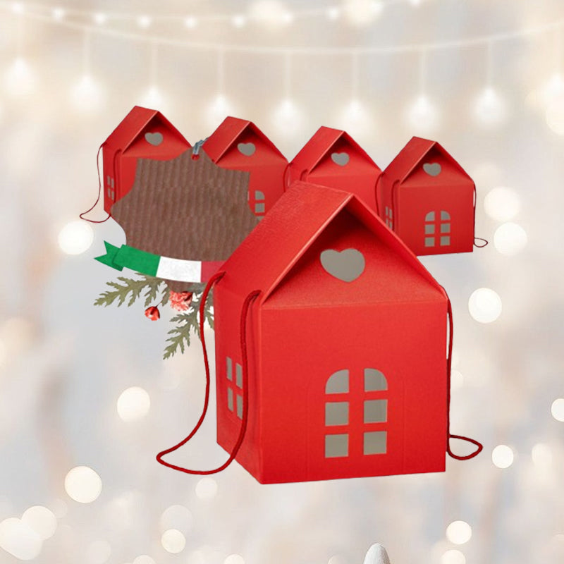 Kerst Wonderland Cottage Cadeauverpakking
