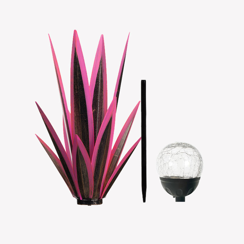 🌵 Metalen Agave Solarlamp
