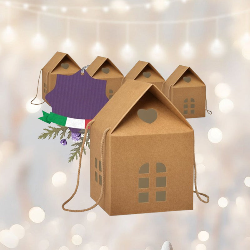 Kerst Wonderland Cottage Cadeauverpakking