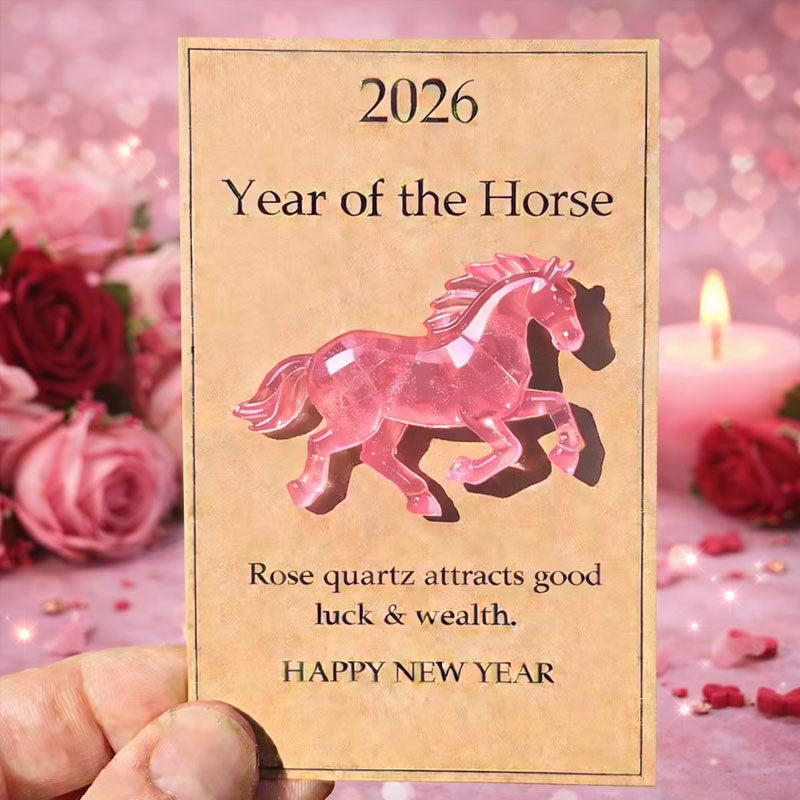 🐎 Kristallen zegenkaart voor het Jaar van het Paard 2026