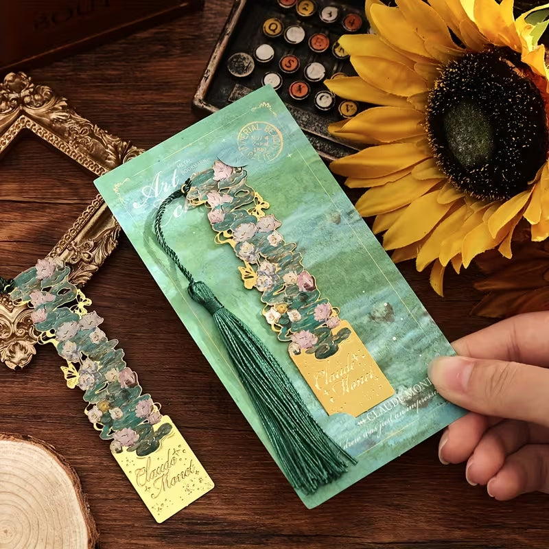 🎨 Van Gogh Hollow boekenlegger – Boekenlegger geïnspireerd op vintage kunst 📚