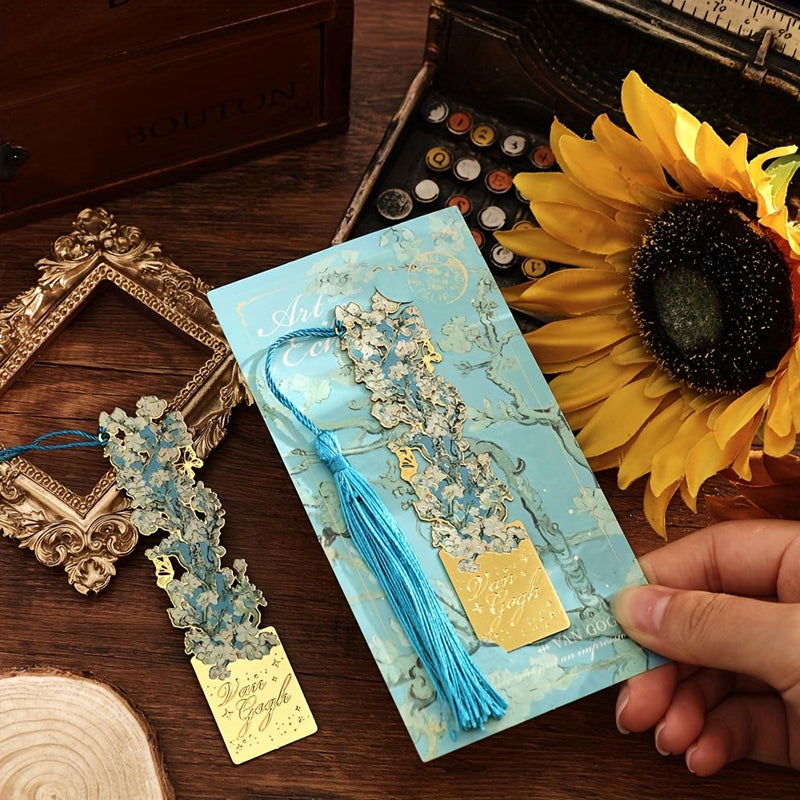 🎨 Van Gogh Hollow boekenlegger – Boekenlegger geïnspireerd op vintage kunst 📚