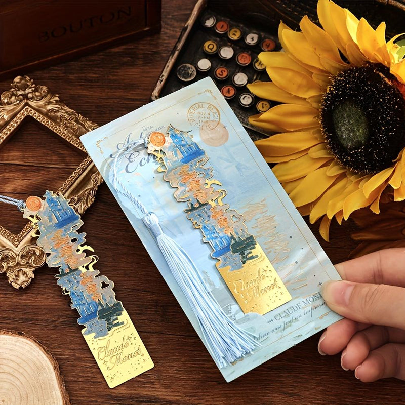 🎨 Van Gogh Hollow boekenlegger – Boekenlegger geïnspireerd op vintage kunst 📚