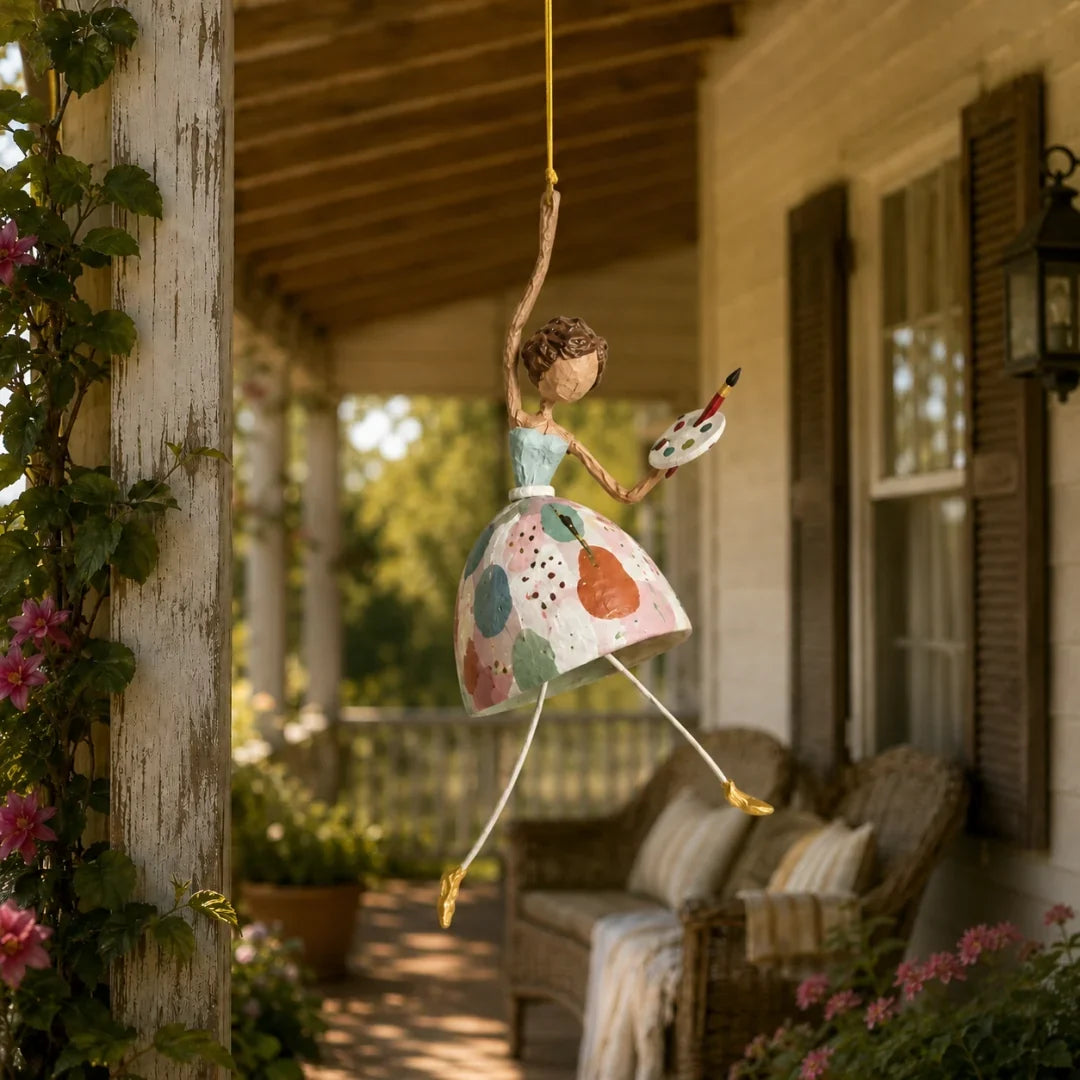 ✨Speelse dansende dame hangdecoratie
