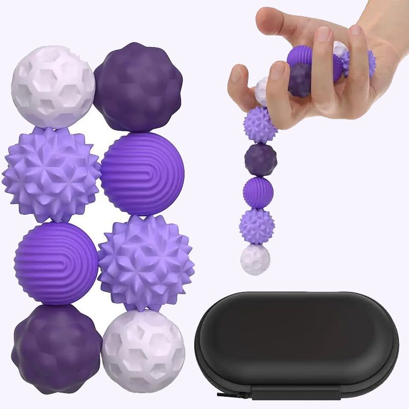 Siliconen sensorische magnetische bal