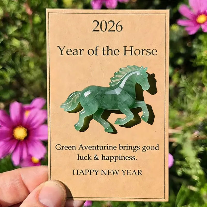 🐎 Kristallen zegenkaart voor het Jaar van het Paard 2026