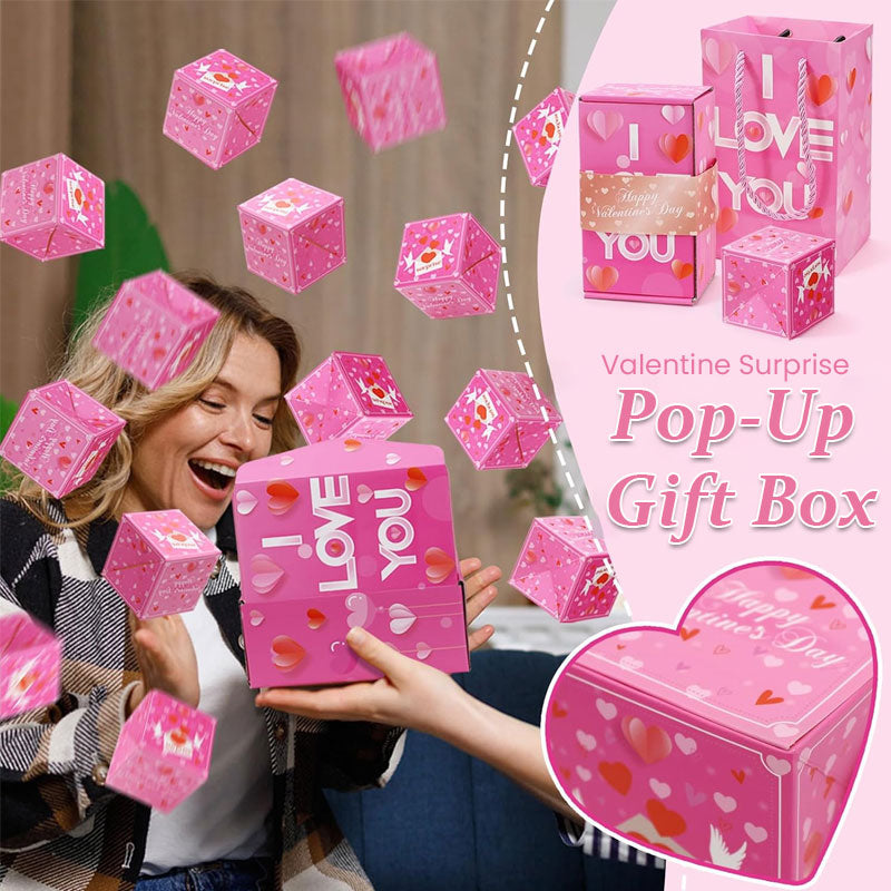 💖 Valentijnsverrassing pop-up cadeaubox
