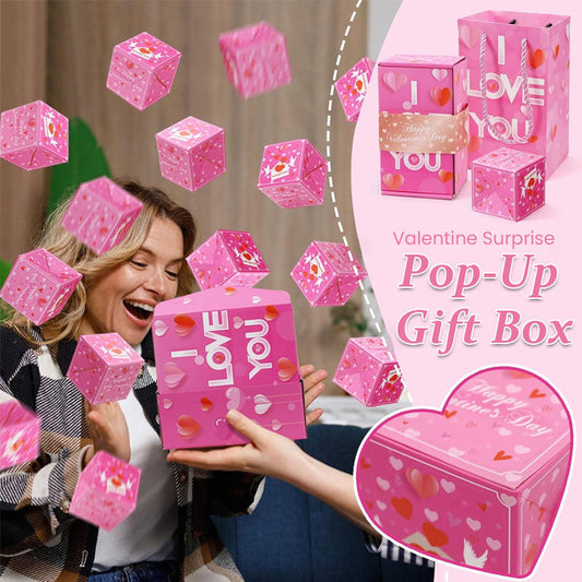 💖 Valentijnsverrassing pop-up cadeaubox