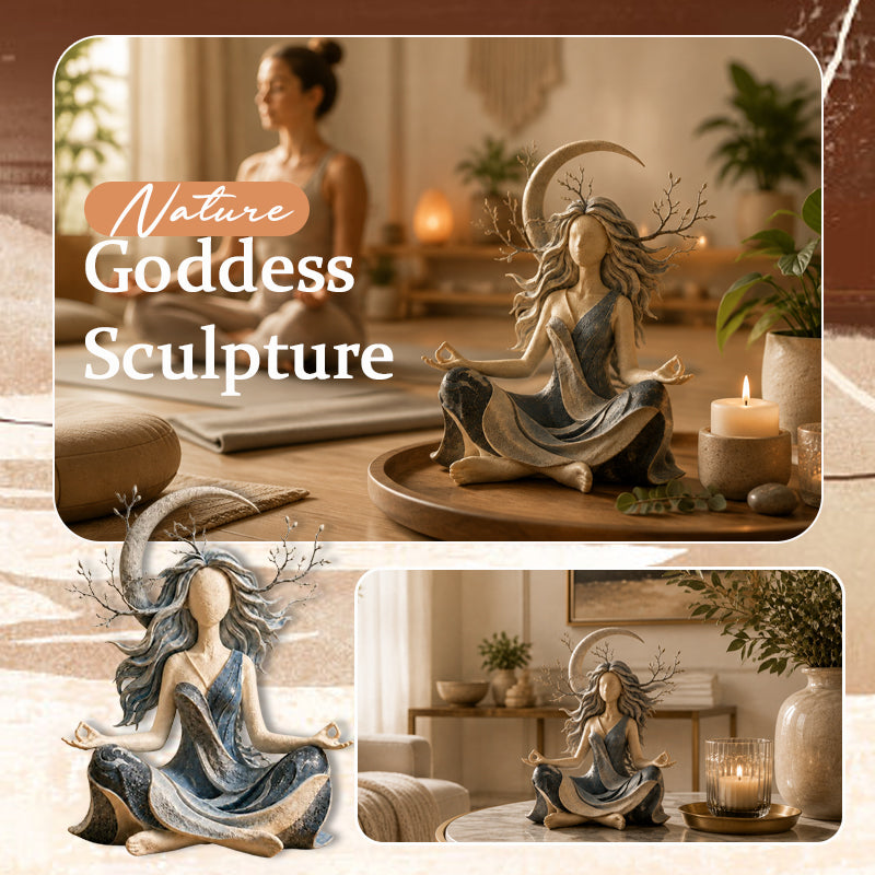 Beeld van de Godin van de Natuur – Artistiek decoratief beeld van de Godin van de Natuur