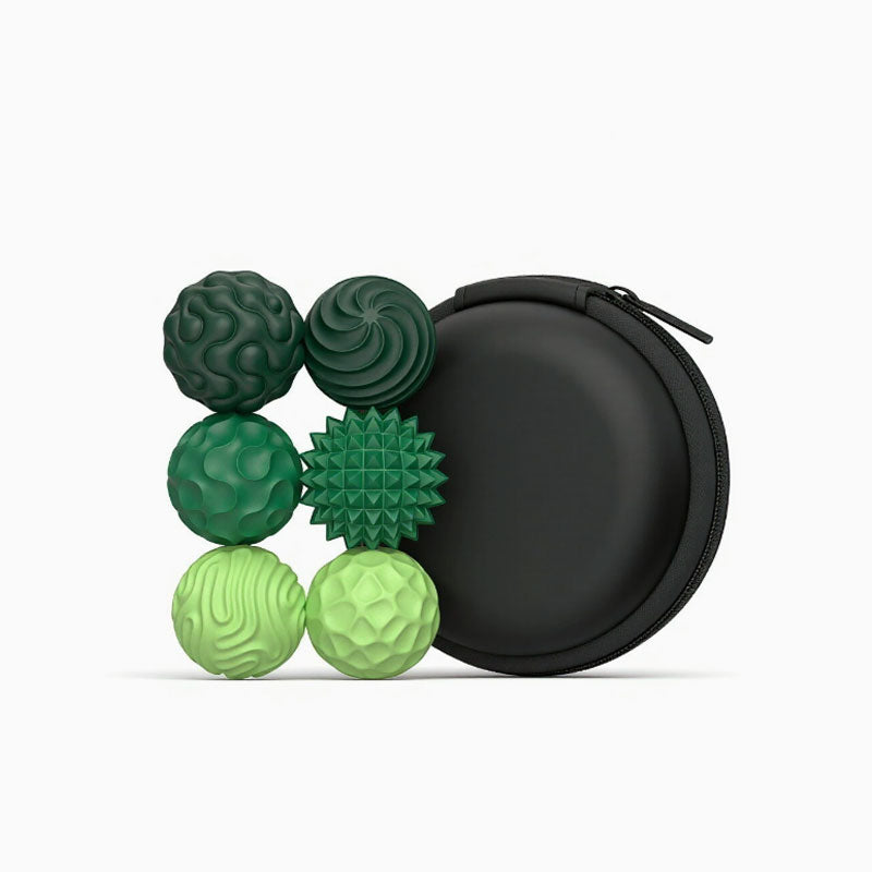 Siliconen sensorische magnetische bal