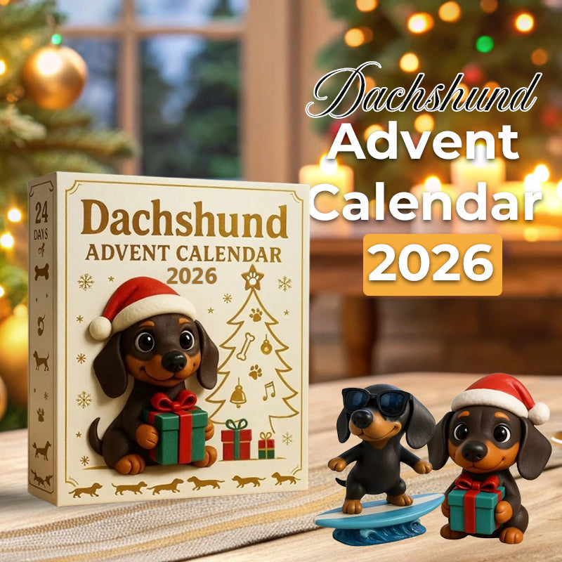 🐾 Adventskalender met teckels 2026