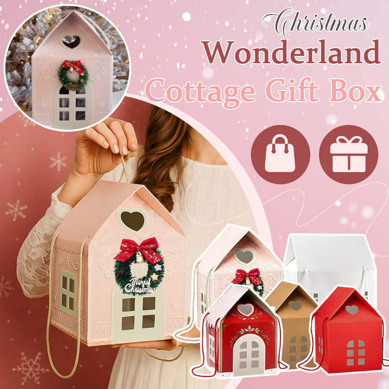 Kerst Wonderland Cottage Cadeauverpakking