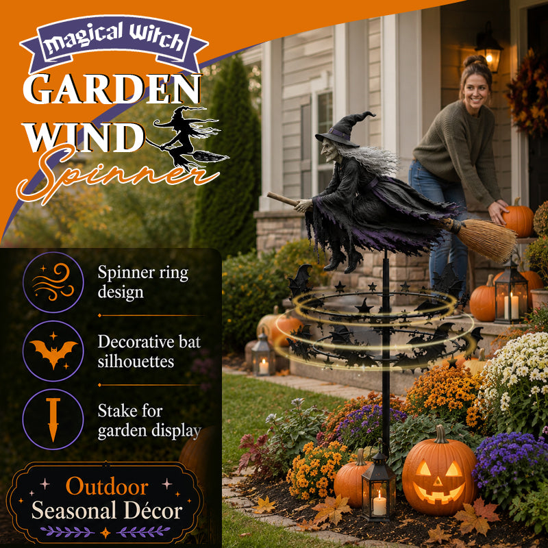 🧙‍♀️ De windmolen van de betoverde heksentuin