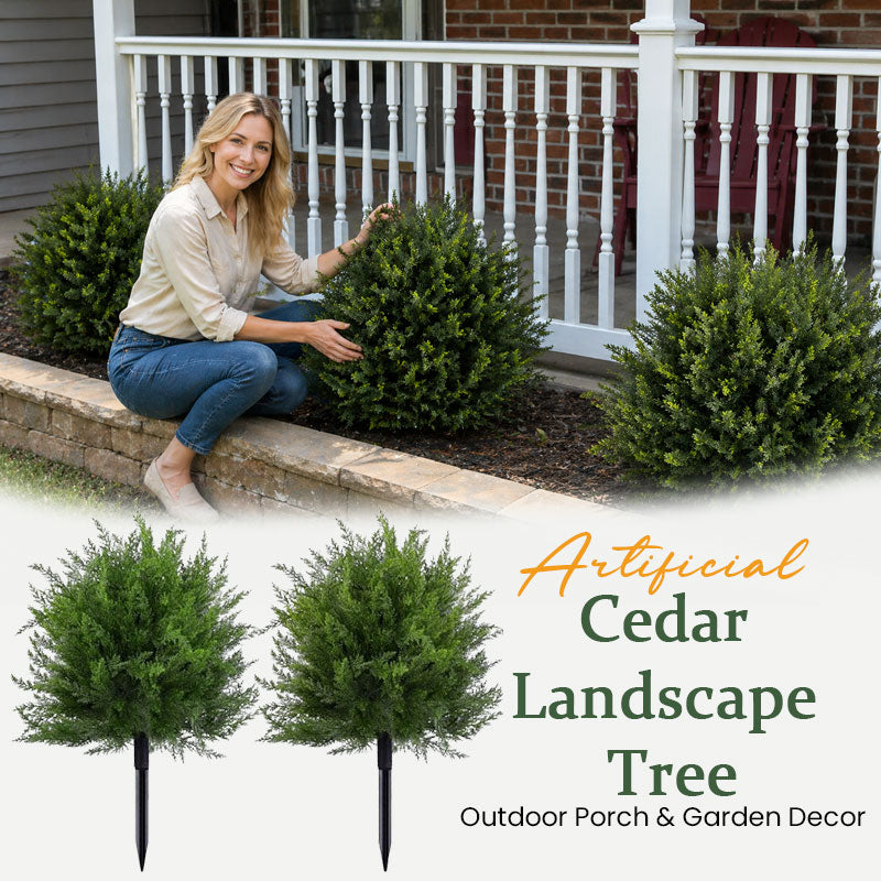 Kunstmatige cederboom voor tuin en terras – Decoratie voor veranda en tuin