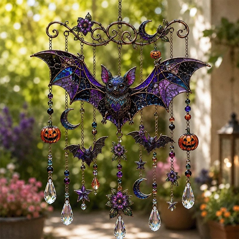 Halloween raamhanger windgong