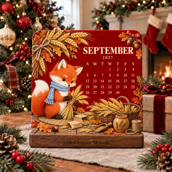 🎄🌱 Kersteditie (limited edition) – Milieuvriendelijke, plantbare "Timeless" zaadkalender 2027 🌸🌿