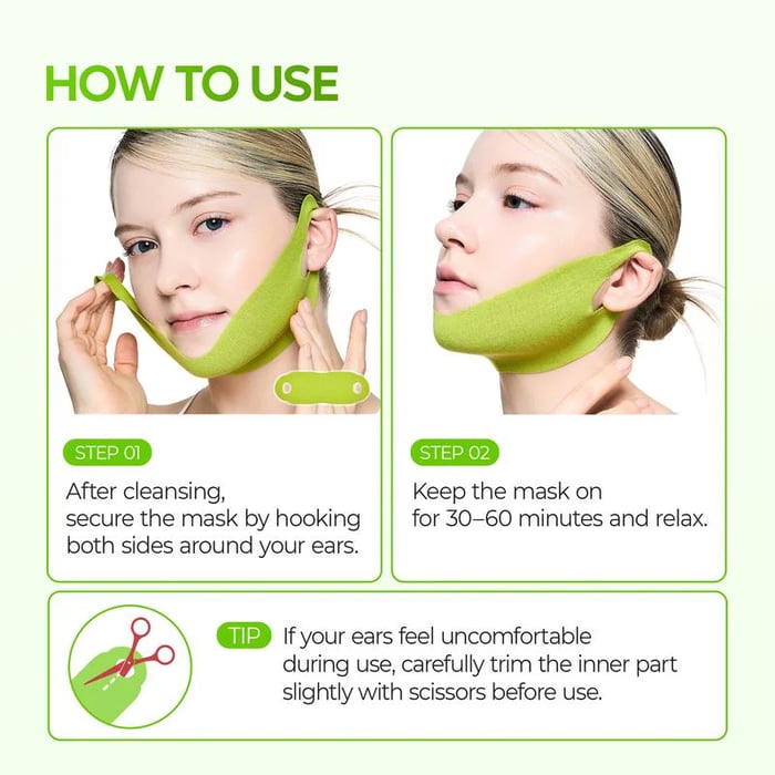 V-liftende mewingband (4 maskers per verpakking)