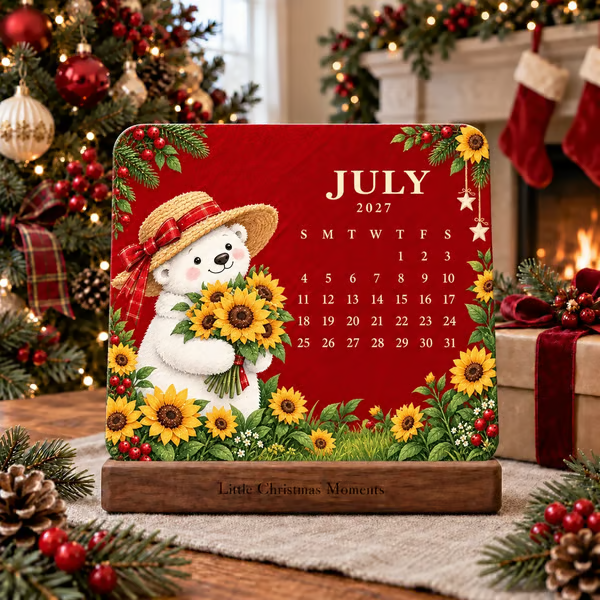 🎄🌱 Kersteditie (limited edition) – Milieuvriendelijke, plantbare "Timeless" zaadkalender 2027 🌸🌿