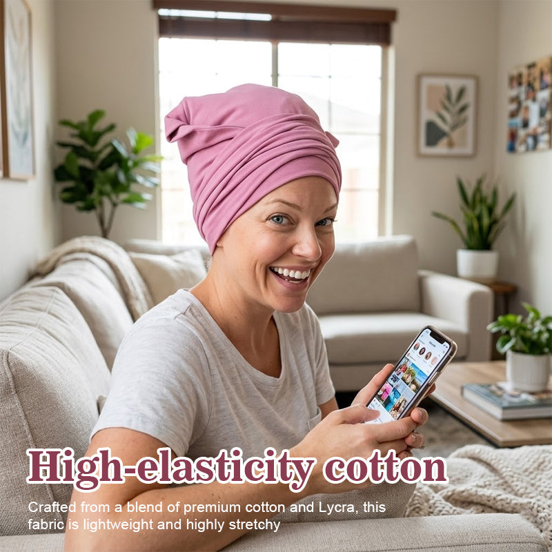Professionele anti-frizz handdoek voor het föhnen van je haar☁️ — Het geheim voor perfecte, gedefinieerde krullen