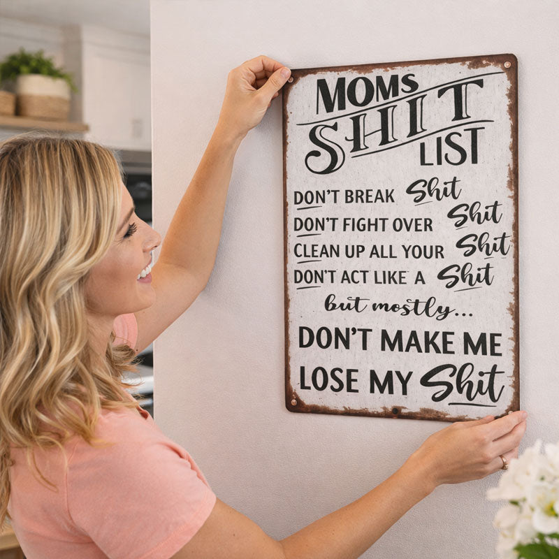 "Mama's Masterlijst" - Een geestig eerbetoon aan de echte baas van het huis 👸