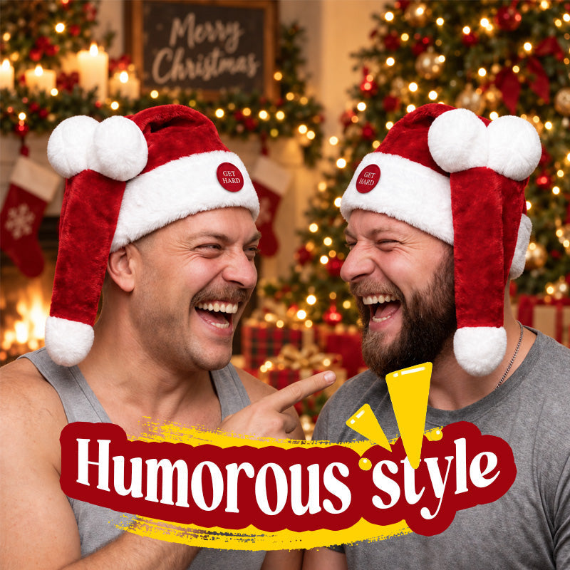 Grappige bewegende kerstmuts voor een kerstfeest