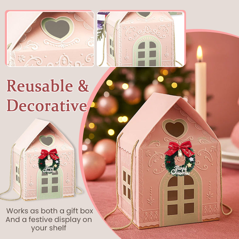 Kerst Wonderland Cottage Cadeauverpakking