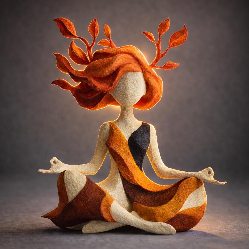 Beeld van de Godin van de Natuur – Artistiek decoratief beeld van de Godin van de Natuur