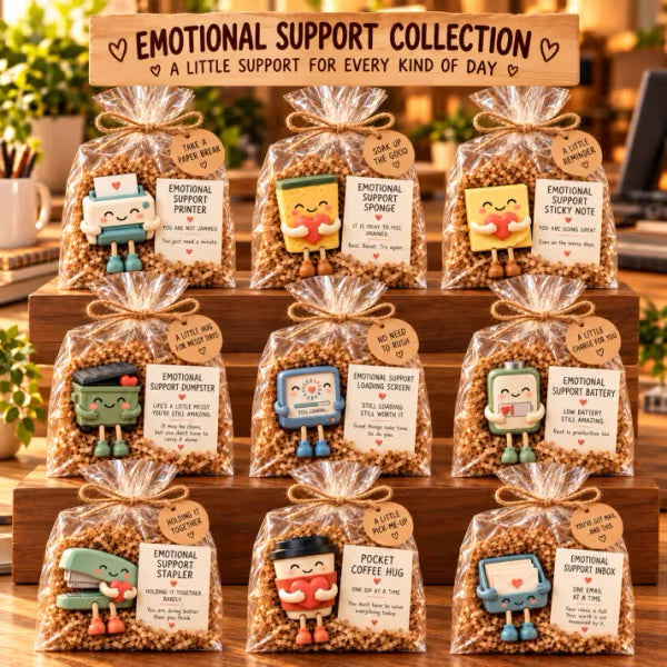 🔥Emotionele steunfiguurtjes – Kleine cadeautjes voor familie en vrienden