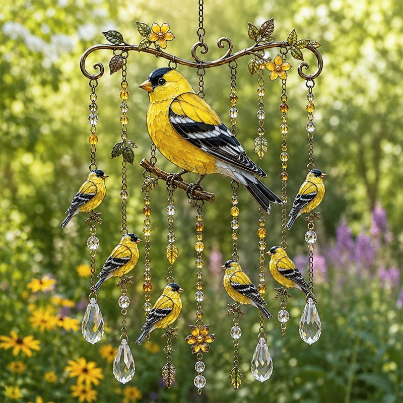 🐦🎐Sierlijke kolibrie windgong
