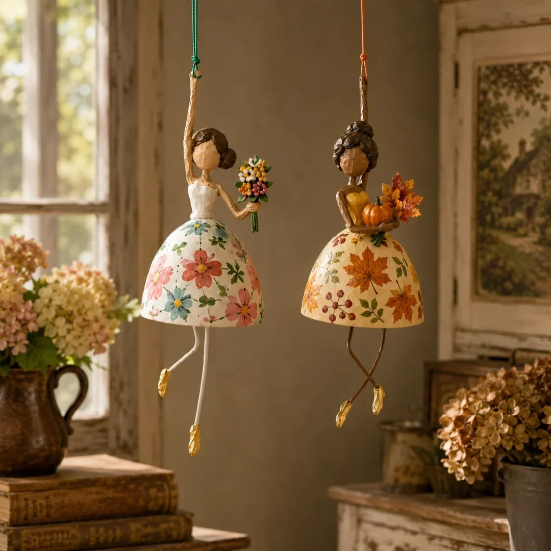 ✨Speelse dansende dame hangdecoratie